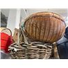 Image 4 : Large Group of Misc. Rattan & Wooden Bowl Kitchen Utensils - approx. 50 pcs