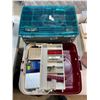 Image 2 : Fishing Storage Tray Boxes - includes contents (Hooks & More)