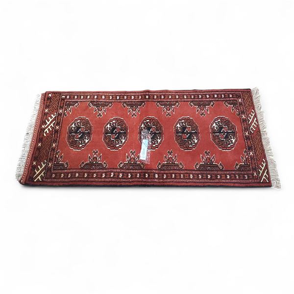 AUTHENTIC HAND-MADE Persian Rug Torkmen - 47" x 29"