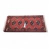 Image 1 : AUTHENTIC HAND-MADE Persian Rug Torkmen - 47" x 29"
