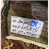 Image 2 : AUTHENTIC HAND-MADE Persian Rug Zanjan - 6.7" x 3.7" ft