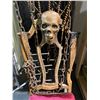 Image 3 : Movie Set Dec Torture Skull Chair w/ Aprons