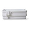 Image 1 : Brighton Acrylic Double Ended Freestanding Tub - No Faucet Drillings. R.V. $1,799.99