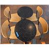 Image 1 : Group of 2 bistro sets - includes 2 tables & 4 chairs