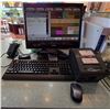 Image 1 : Complete POS system - includes 2 monitors/printer & PC