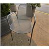 Image 4 : Group of 6 outdoor tables & 5 chairs