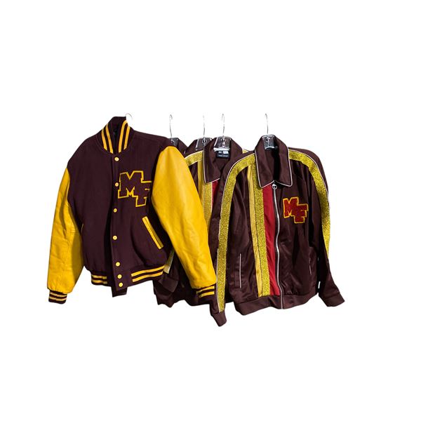 5 Movie Prop Sports Jackets Including Varsity Jacket - Sizes S-L