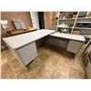 Image 2 : 2 Filing Cabinets & L-shape desk