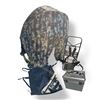 Image 1 : Hunting Gear:  Double Chair Hunting Blind, 2x Pistol Locking Case and Hunting Backpack Frame
