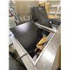 Image 2 : Mega Top Refrigerator (Prep Cooler) - Large stainless prep fridge with top access lids and interior 