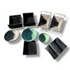 Image 1 : Pair of Gold Cube Gold Panning Trays, Pair of Pyramid Pro Gold Panning Pans and 3 Gold Pans