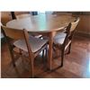 Image 1 : MCM Teak Dining Room Table & Chairs C