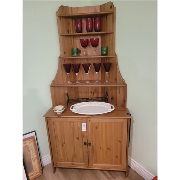 Pine Corner Cabinet C