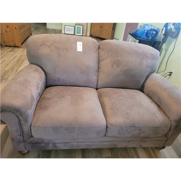 Natuzzi Ultra Suade Sofa C