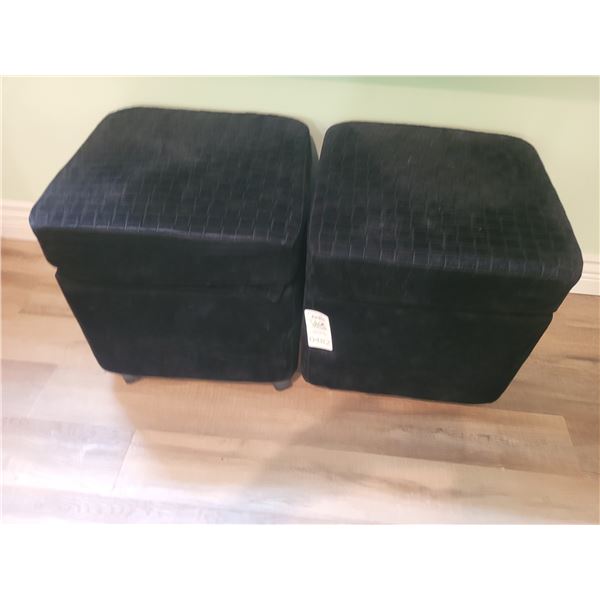 Fabric Storage Foot Stools B