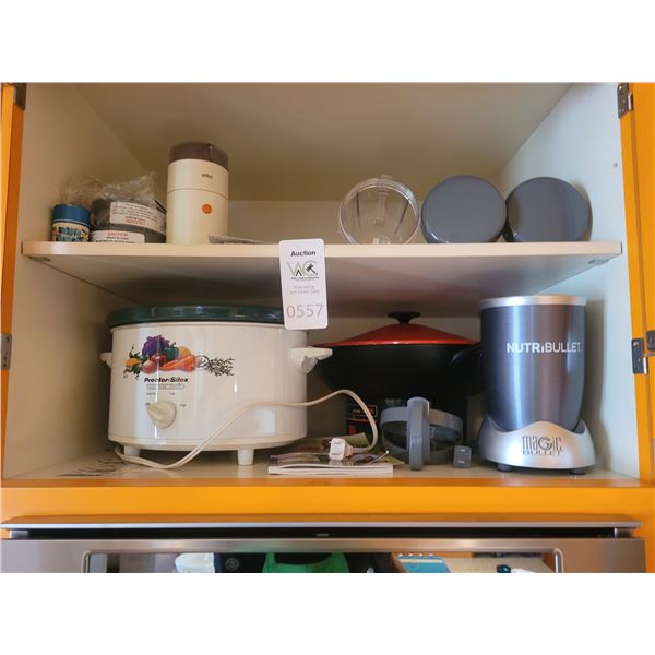 Braun, Proctor Silex and Magic Bullet a