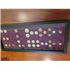 Image 2 : Framed Foreign Coins A