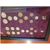 Image 4 : Framed Foreign Coins A