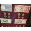 Image 2 : Framed Foreign Coins A