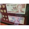 Image 3 : Framed Foreign Coins A