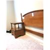 Image 6 : Vilas Maple Head Board & Night Stands C
