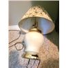 Image 3 : Vintage Milk Glass Lamps B