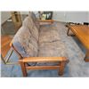 Image 4 : Mid Century Modern Teak Wood Sofa C
