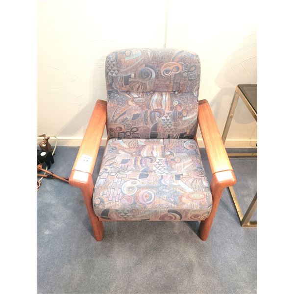 Mid Century Modern Teak Wood Chair C