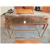 Image 1 : Glass Brass Sofa Table C