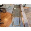 Image 3 : Glass Brass Sofa Table C