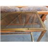 Image 4 : Glass Brass Sofa Table C