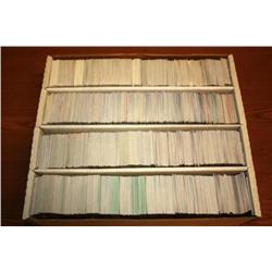 Box of 3200  Collectible Sports Trading Cards