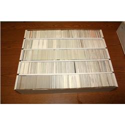 Box of 5000 Collectible Sports Trading Cards