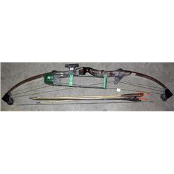 Bear Archery Compound Bow and Arrows