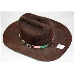 Brown Stetson Hat