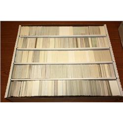 Box of 5000 Collectible Sports Trading Cards