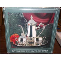 Silver Plated 4 Pc. Coffee Set--Still in Box