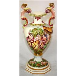 Capodimonte Vase Early 1900's