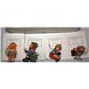 Image 2 : Lot of 4 Studio Hummel Christmas Ornaments