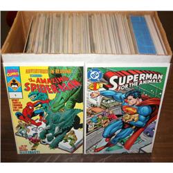 Box of Collectible Comic Books