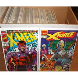 Box of Collectible Comic Books