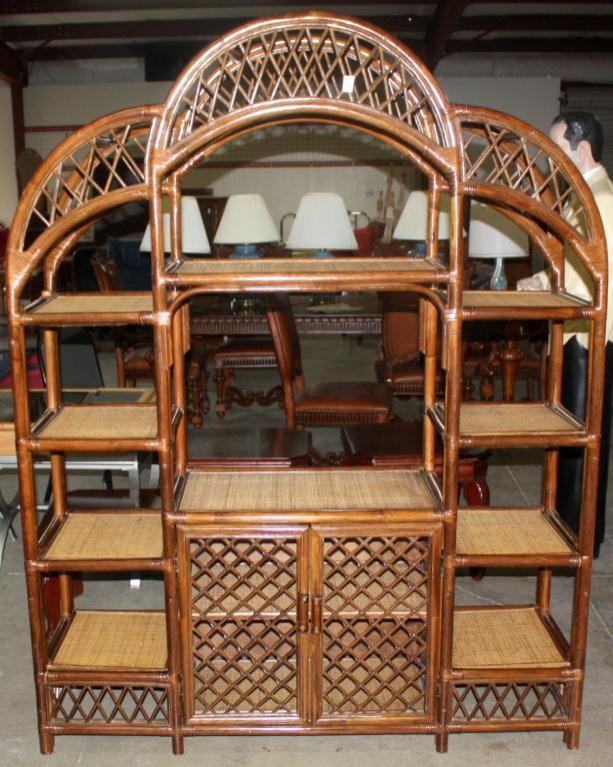 Wicker Entertainment Center