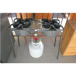 2 Burner Stand With Tank