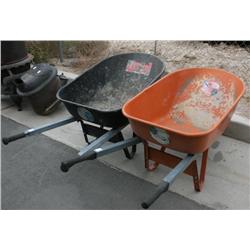 Lot of 2 Wheelbarrows