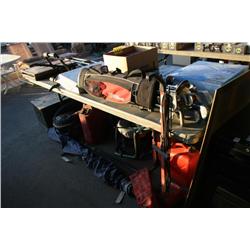 Table Lot Of Misc Items