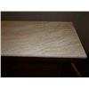 Image 8 : LHB Wooden 2-Door Cabinet w/ Interior Shelving & Stone Top 54" x 15" x 37"H