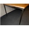 Image 21 : Wooden Table w/ Metal Legs 72" x 26" x 29"H
