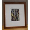 Image 1 : Watercolor Artwork, "Vision" Signed by Artist A. Irons, Framed & Matted 13.5" x 16"