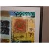 Image 3 : Large Abstract Water Factory #2 Artwork Signed by Artist P. Gallagher, 51" x 48" Framed & Matted