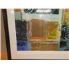 Image 4 : Large Abstract Water Factory #2 Artwork Signed by Artist P. Gallagher, 51" x 48" Framed & Matted